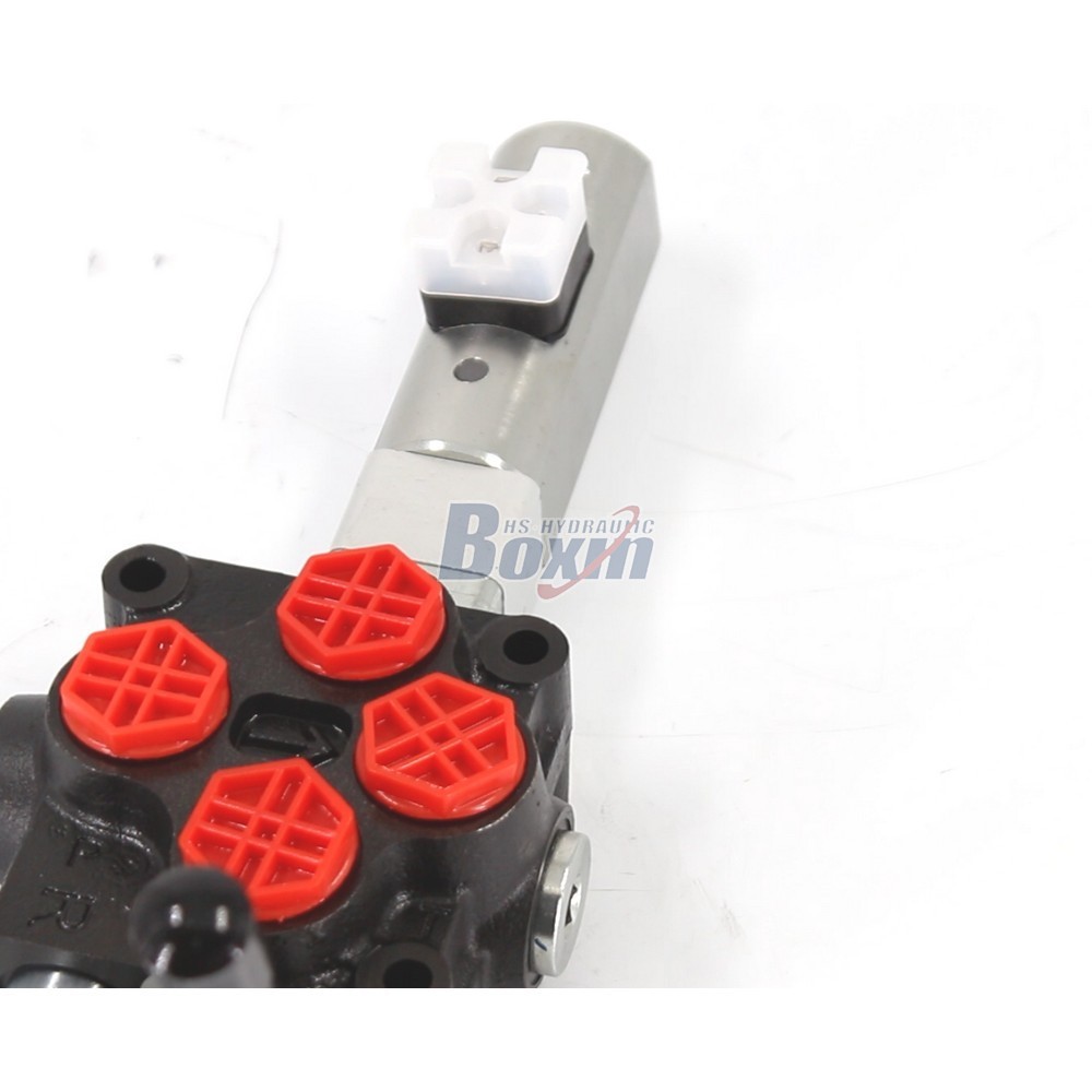 Q45 Hydraulic Monoblock Directional Valve 1 Spool Solenoid Operated detail image